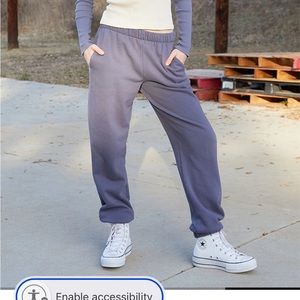 brandy melville rosa sweatpants